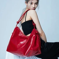 korea designer handbags for women 2021 adjustable knot strap ladies shoulder bags large capacity female shopping big bag weekend