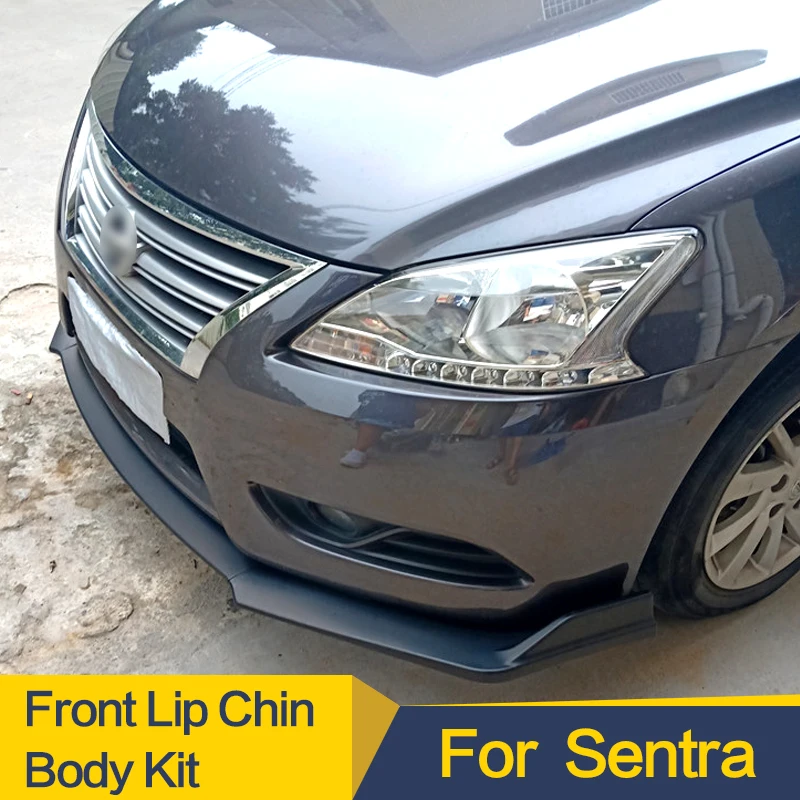 Передний бампер спойлер защитная пластина для губ комплект карбоновая