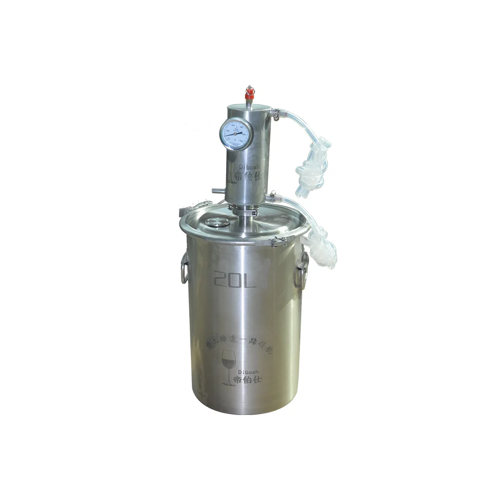 

1RS 20L Ethanol Distillation Column Equipment Copper Distiller