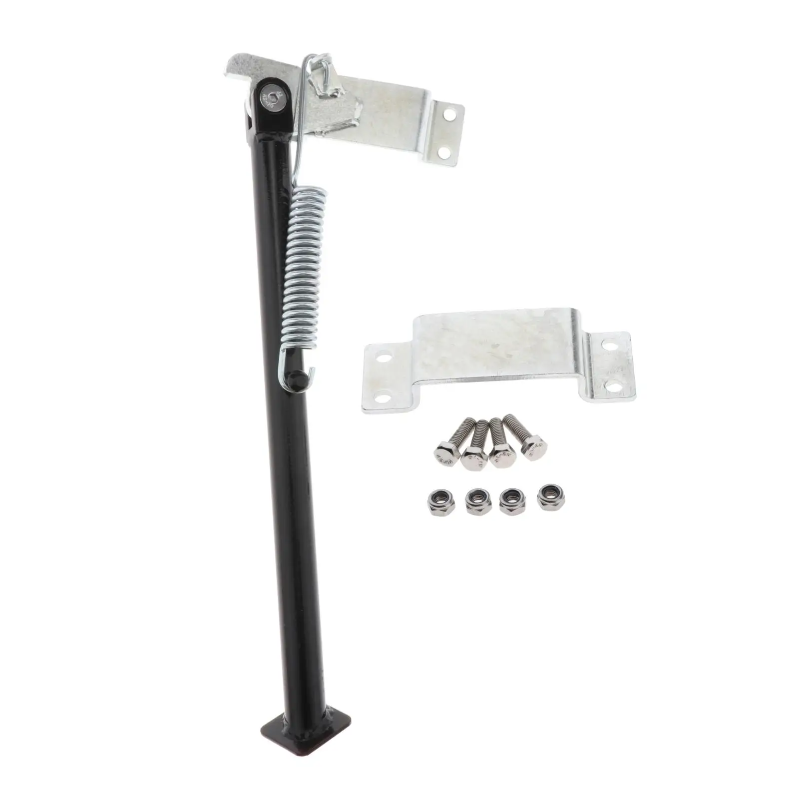 

Stainless Steel Motorbike Motorcycle Kickstand Clamp On Side Stand Parking Racks for KX 125 KX250 KX500 Motocross Accessories
