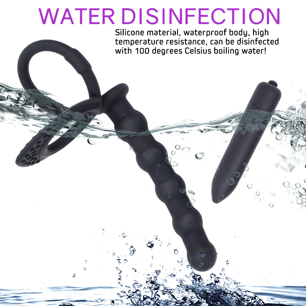 Секс-игрушки для мужчин анальный вибратор двойное проникновение strapon анальные