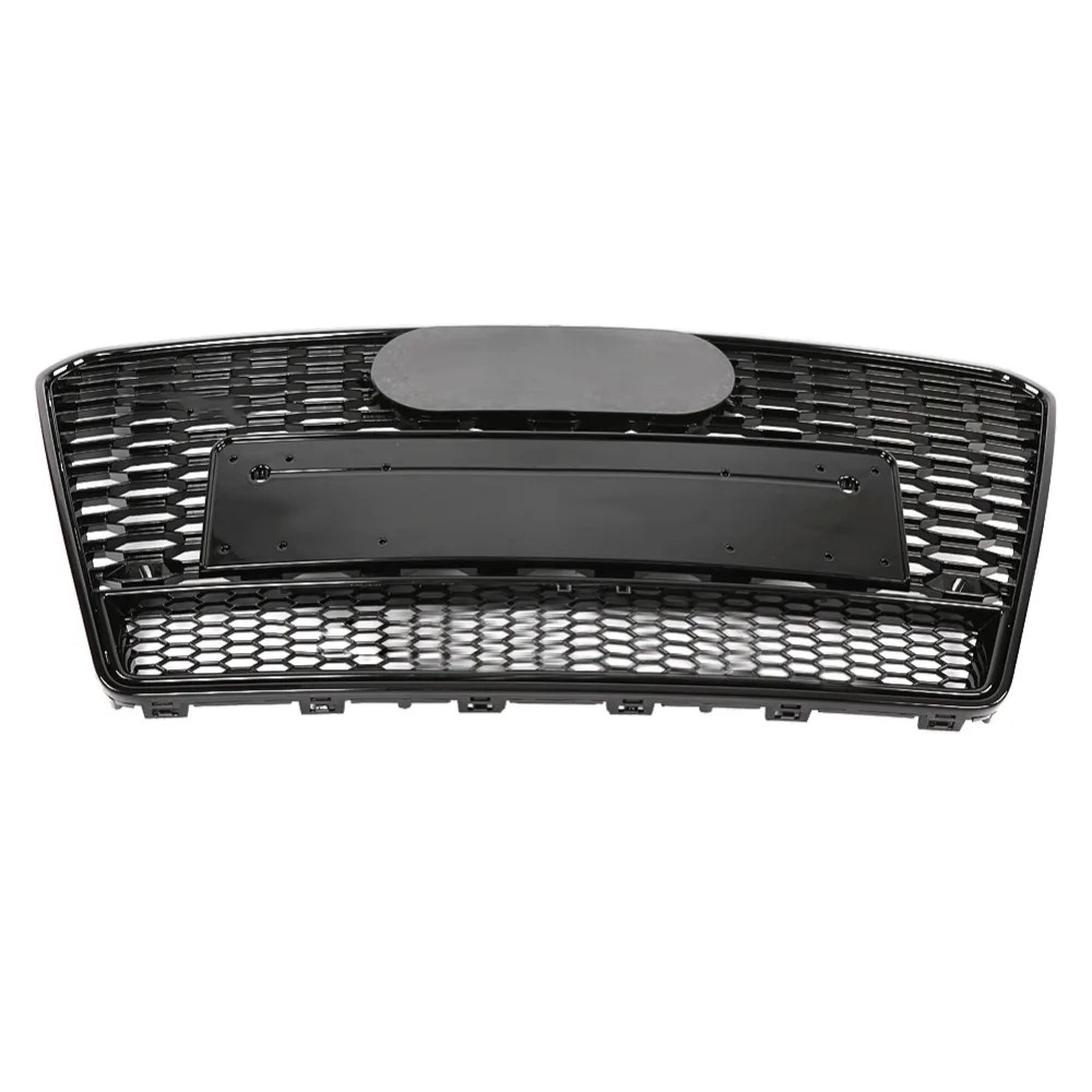 Решетка для капота RS7 Quattro черная глянцевая Audi A7/S7 4G8 2011 2012 2013 2014 | Автомобили и