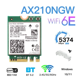 wifi 6e intel ax210ngw dual band 2 4g5g6ghz 802 11ax 3000mbps bluetooth compatible 5 2 wireless m 2 network adapter wifi card free global shipping