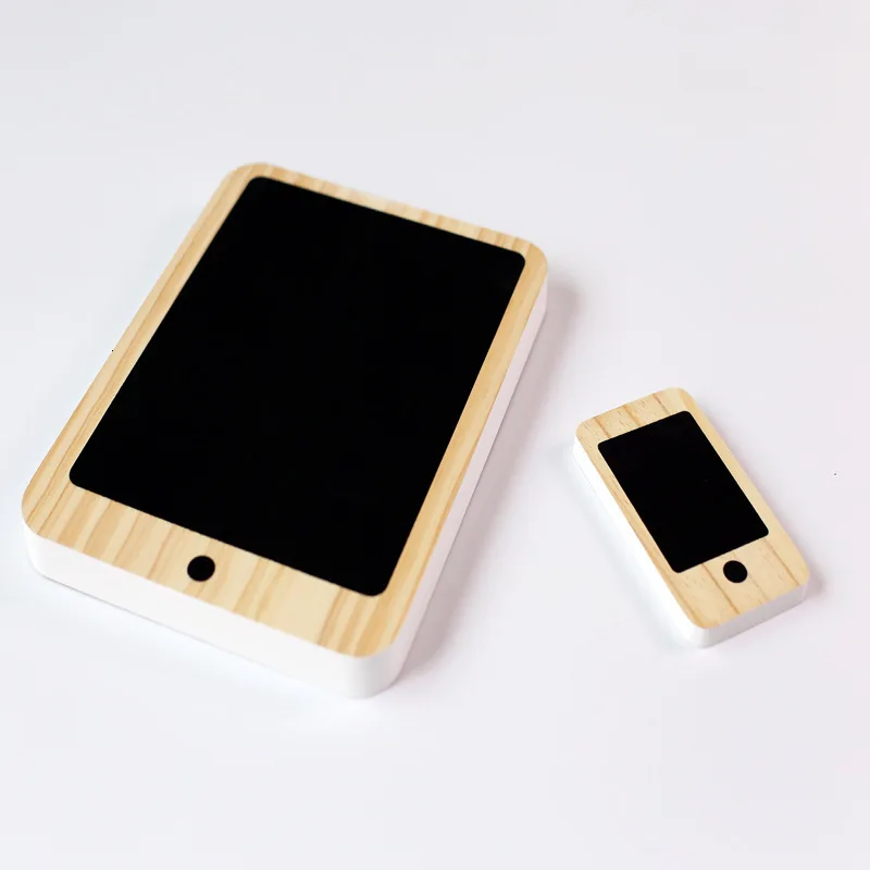 IPad в скандинавском стиле, подарок для ребенка, Деревянный планшет, ПК, игрушка для прорезывания зубов, украшение детской комнаты, принадлежности для рукоделия и инструменты, фигурки, игровые Игрушки
