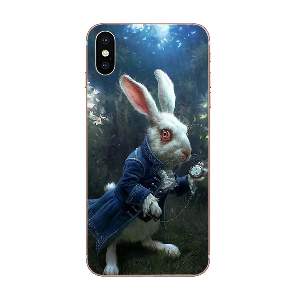 Алиса в стране чудес карманные часы кролик для Huawei Honor 4C 5A 5C 5X6 6A 6X7 7A 7C 7X8 8C 8S 9 10 10i 20