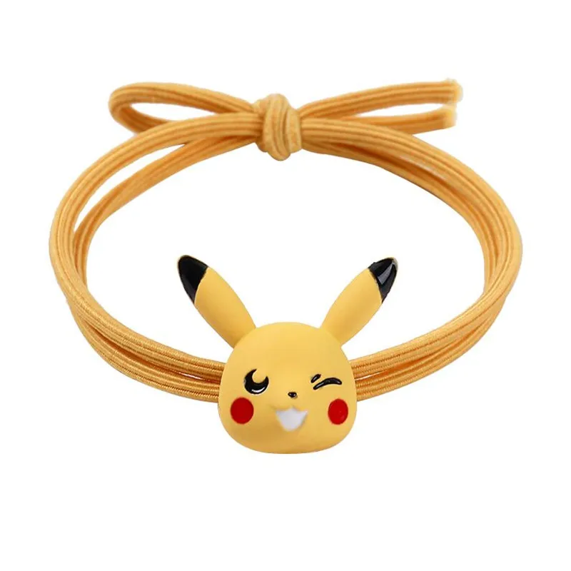 Горячая новинка Покемон из японского аниме лента для волос Веревка женщин