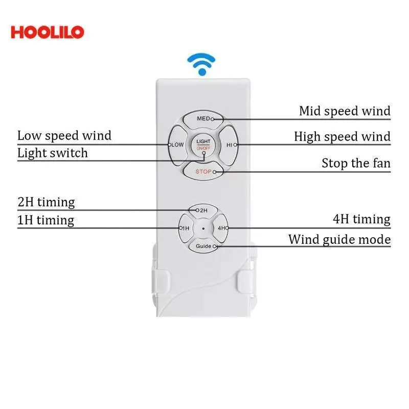42'' Modern Fancy Low Watt Remote Control Retractable Blade Ceiling Fan With Light LED 3 Color Ventilador De Techo Con Luz Smart | Лампы