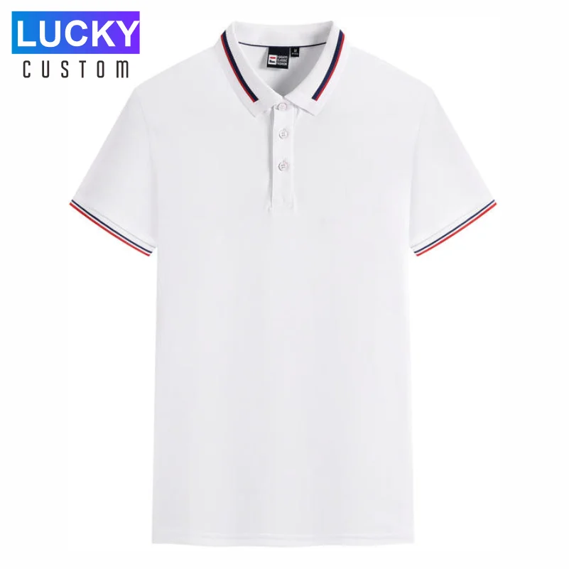 Breathable Solid Color Polo Shirt Custom Design Company Brand Logo/print Embroidery Business Casual Short Sleeve 4xl | Мужская одежда