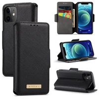 leather phone case for iphone 12 mini 11 pro max xr x xs se 2020 6 7 8 luxury flip wallet bag full cover protection card coque
