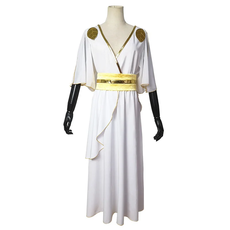 

Костюмы для косплея средневековой белой греческой богини, пикантные Длинные платья Клеопатры, Египта, римских ретро-стилей, женская одежда ...