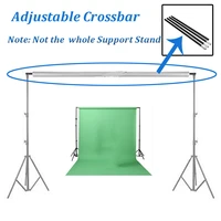 2 8m9 2ft adjustable professional photography crossbar kit photography backdrop support stand system photo studio accessories