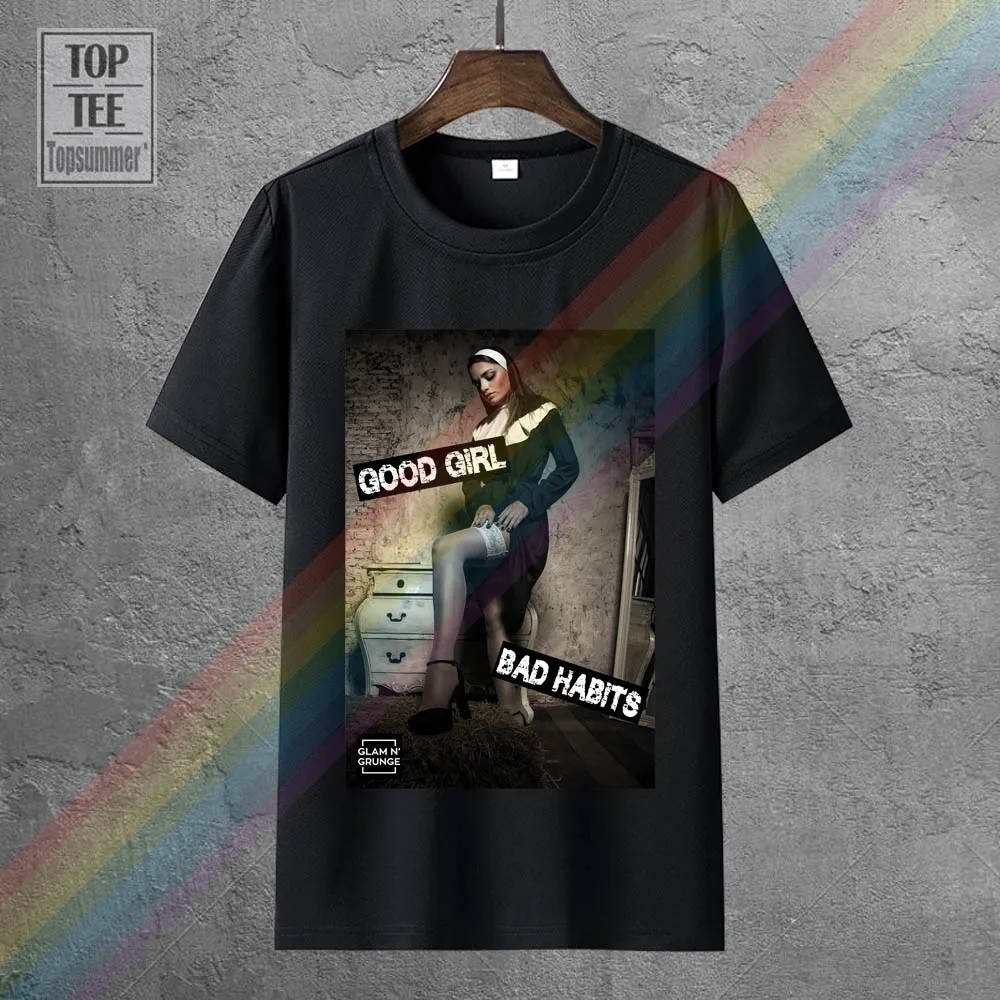 Сексуальная хорошая девушка вредные привычки Swag хипстерская порно Nonne бренд Nun