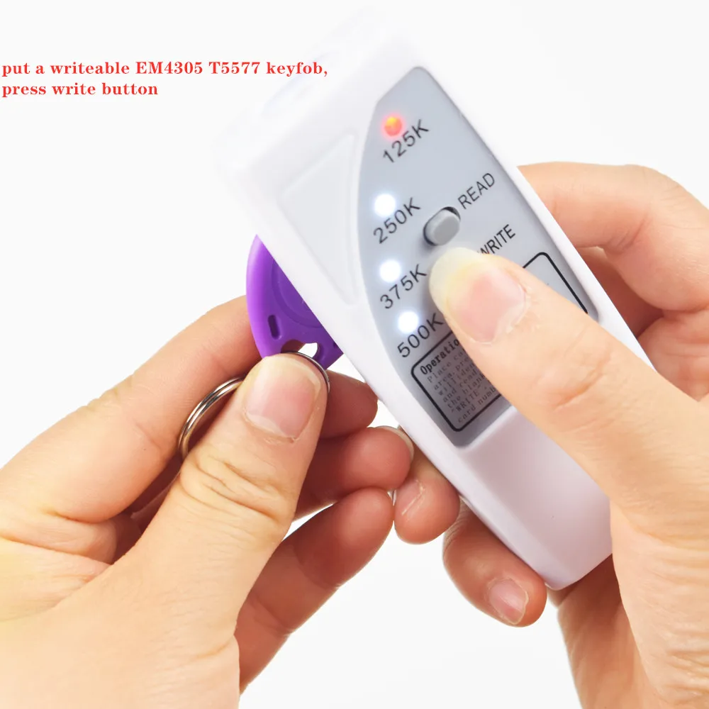 Ручной RFID-Дубликатор EM4100 TK4100 125 кГц записывающее дублирующее устройство