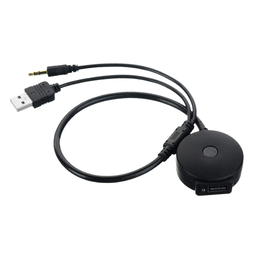 3 5 мм USB папа к женскому аудио Aux адаптер для автомобиля BMW Mini Cooper|Кабели передачи