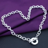 original design to simple necklace 925 silver 2020 european and american women diy fine jewelry valentine day gift free shipping