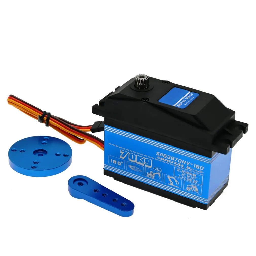 Durable And Exquisite Portable SPG3870HV- 180W 70KG Large Torque Digital Servo MK1133 Car Accessories