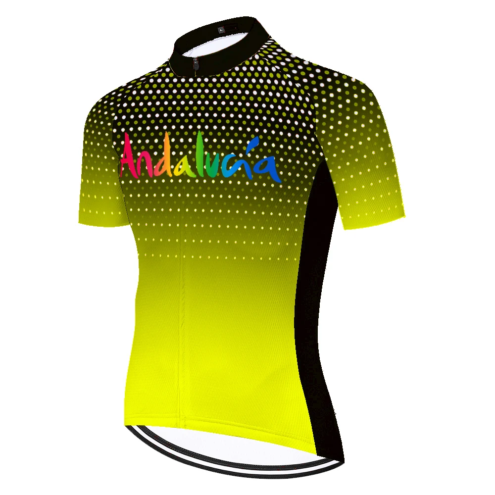 Андалусия Maglia Uomo Camiseta Maillots Велоспорт Homme mallot Camisa Masculina Maillot Ciclismo Ropa Hombre Verano | Спорт и