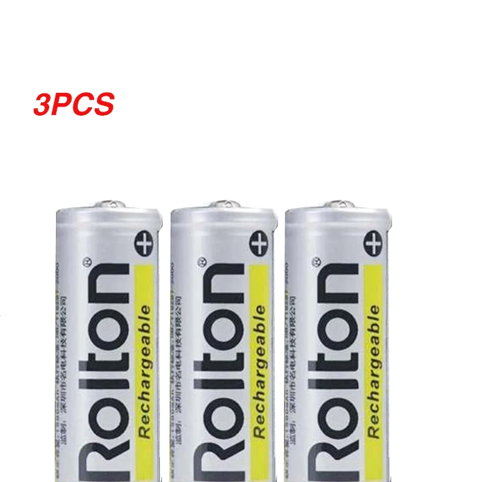 3PCS Оригинальная Аккумуляторная Батарея Rolton W405 18650 1500mAh 10-15 часов - Цвет: 3PCS