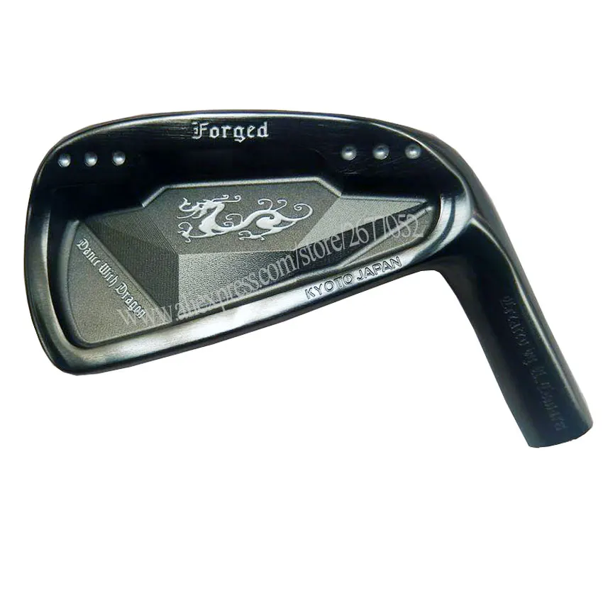 Новые клюшки для гольфа с коваными головками дракона танцев 3-9P мужские клюшек