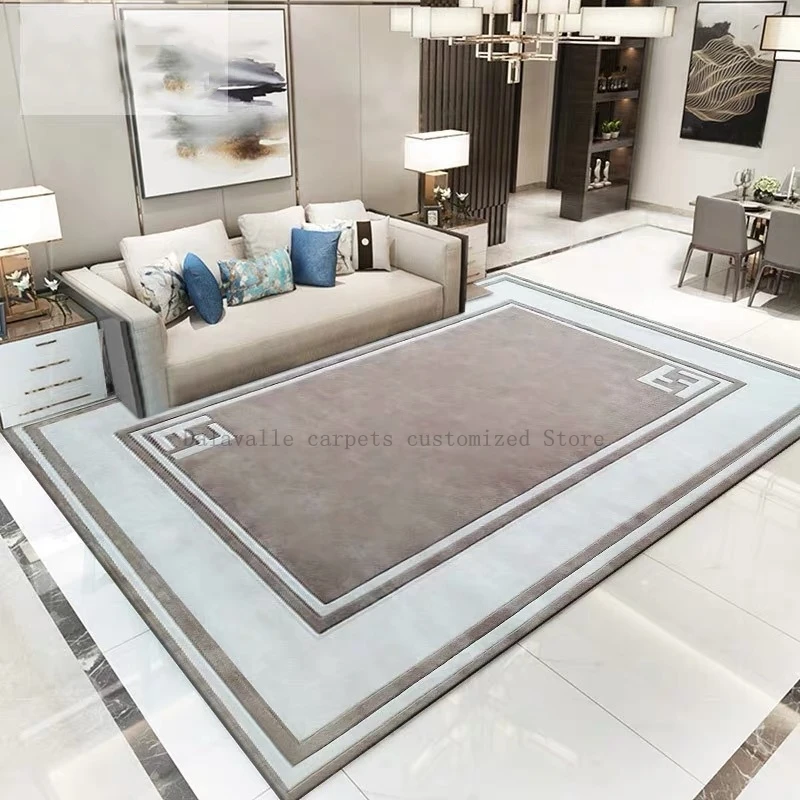 Европейский и американский современный минималистичный 100% акриловый ковер для
