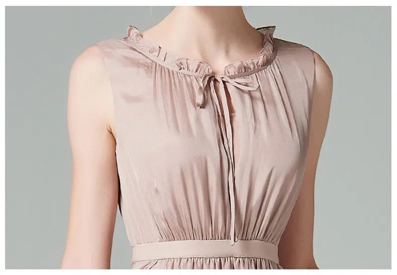 Женское вечервечерние платье Элегантное свадебное из 100% натурального шелка без