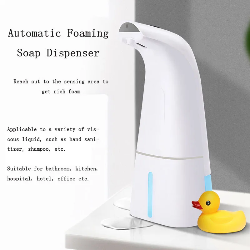 

248/250ml Soap Dispenser Touchless Hand Washer Intelligent Automatic Sensor Foam Soap Dispenser Smart Induction Foam Dispenser
