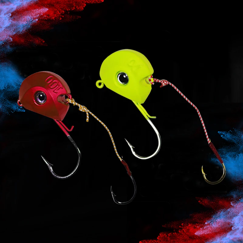 Tenya Jig Fishing Lure 40g 60g Kabura Madai Metal Head Jigs with Sharped Hook Pesca Accessories Sea Fishing Equipment Pыбалка