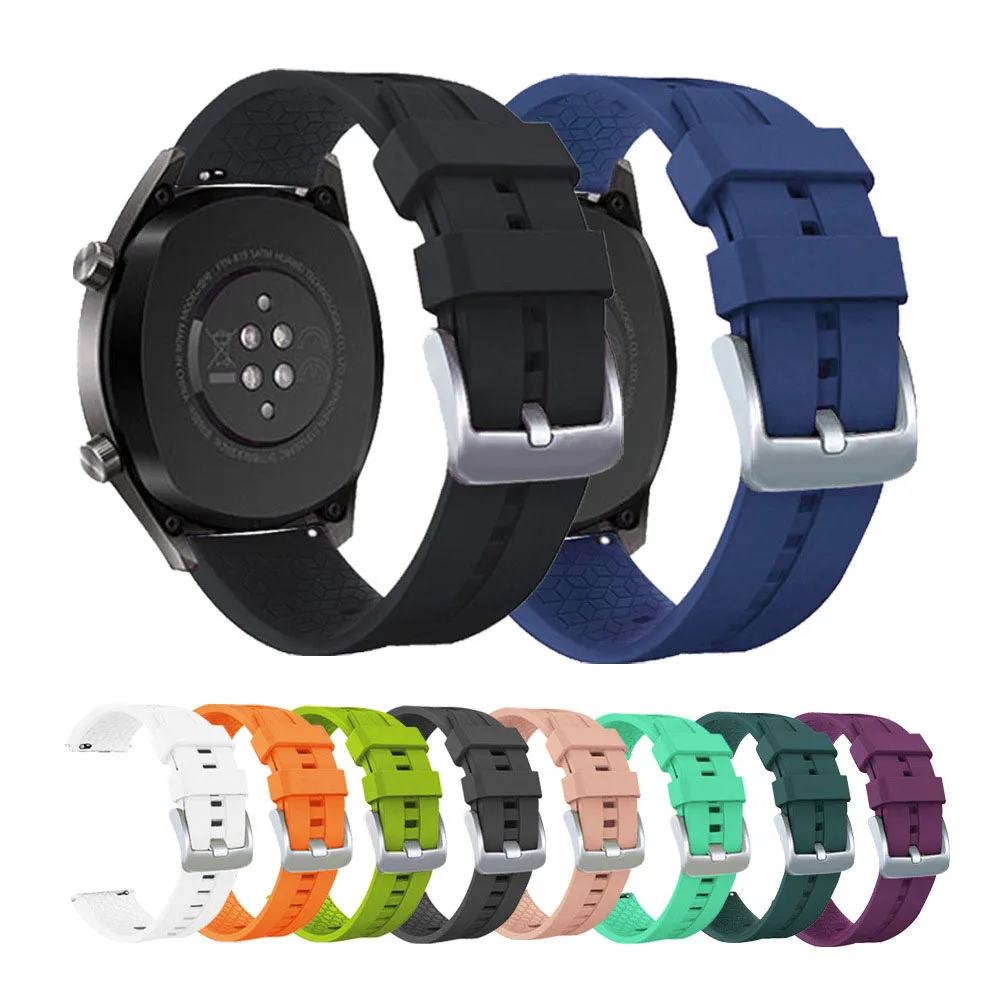 

for Huawei GT 2 Pro GT 46mm /HONOR Magic Band Sport Bracelet 22MM Wristband Correa For Huawei Wacth 3 Strap Silicone Watchband
