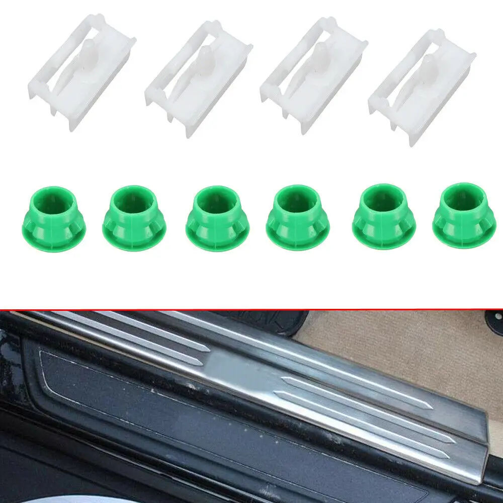 Запасные части зажимы для отделки сменная боковая накладка 10x W/ Rocker Panel mould 51711932996 +