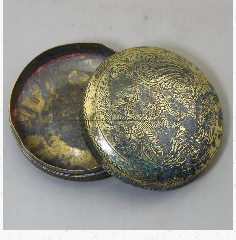 

Рождественские антикварные поделки, Латунный картридж с орнаментом Shuangfeng