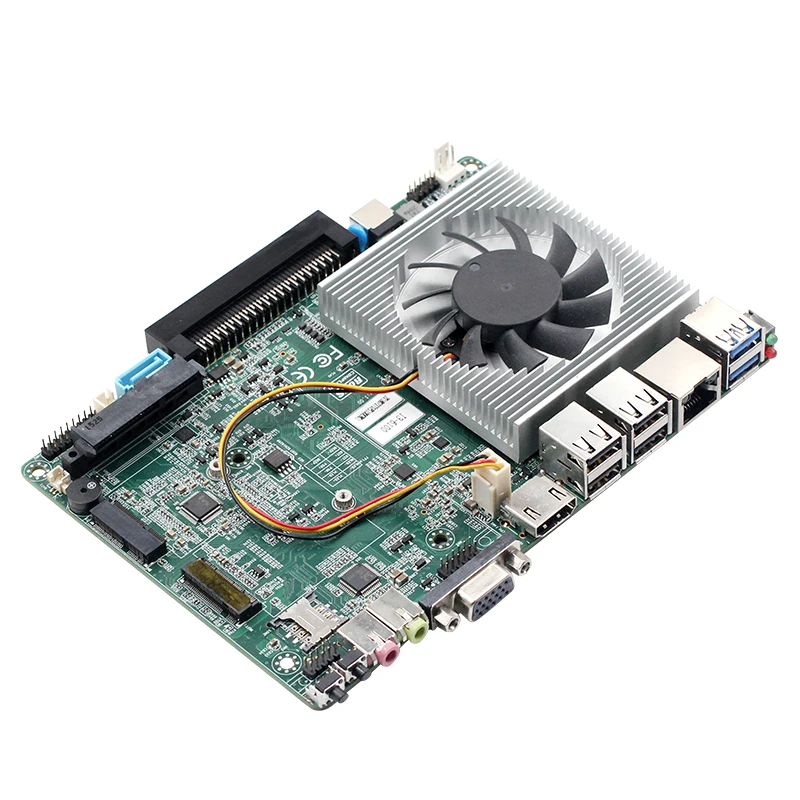 Материнская плата Kable lake 3865U cpu ops 16 Гб ddr4 Промышленная материнская 6 * USB 1 Порты NGFF DC