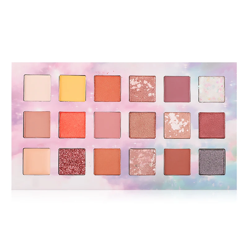 

18-color Starry Sky Eyeshadow Palette Pearlescent Matte Combination Eyeshadow Palette Non-flying Powder Waterproof Cosmetics