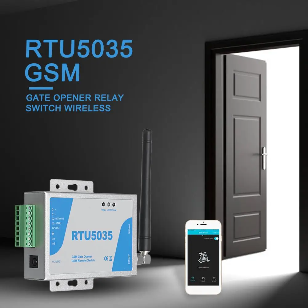 GSM-реле открывания ворот RTU5024 RTU5035 дистанционное управление доступом к дверям
