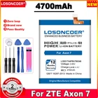 Аккумулятор LOSONCOER LI3931T44P8h756346 для ZTE Axon 7, батарея 4700 дюйма для A2017 мобильный телефон + бесплатные инструменты, в наличии