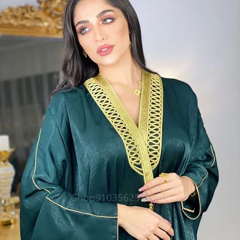 Рамадан Мубарак Мода абайя платье Арабский Дубай мусульманский турецкий