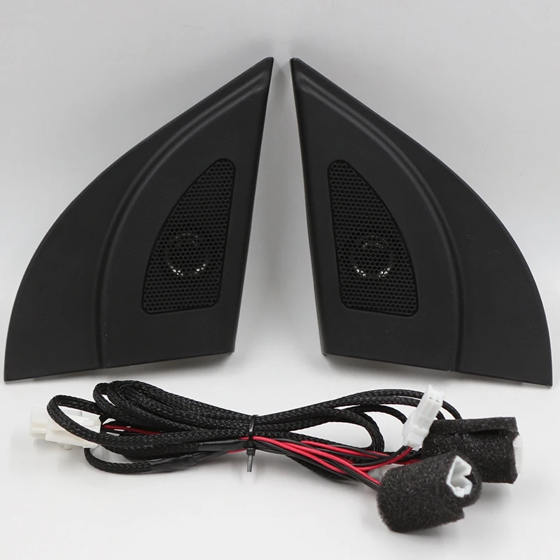 Автомобильная Труба Колонки твитер с тремя краями головы колонки для Hyundai Solaris