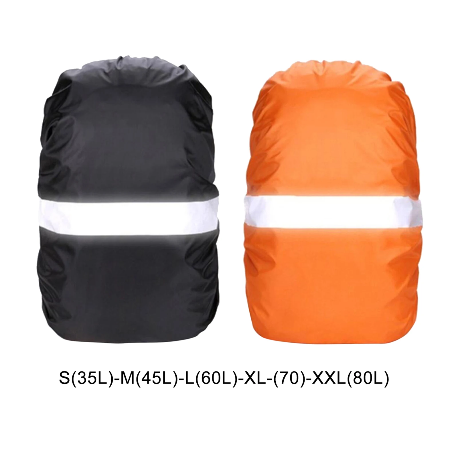 Светоотражающий рюкзак чехол от дождя для походов высоковидимый уличный
