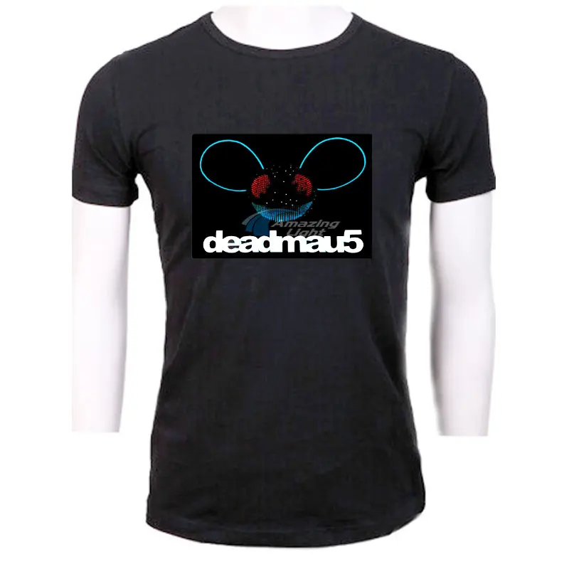 100% хлопок картонная футболка с логотипом животного светящаяся панель светильник