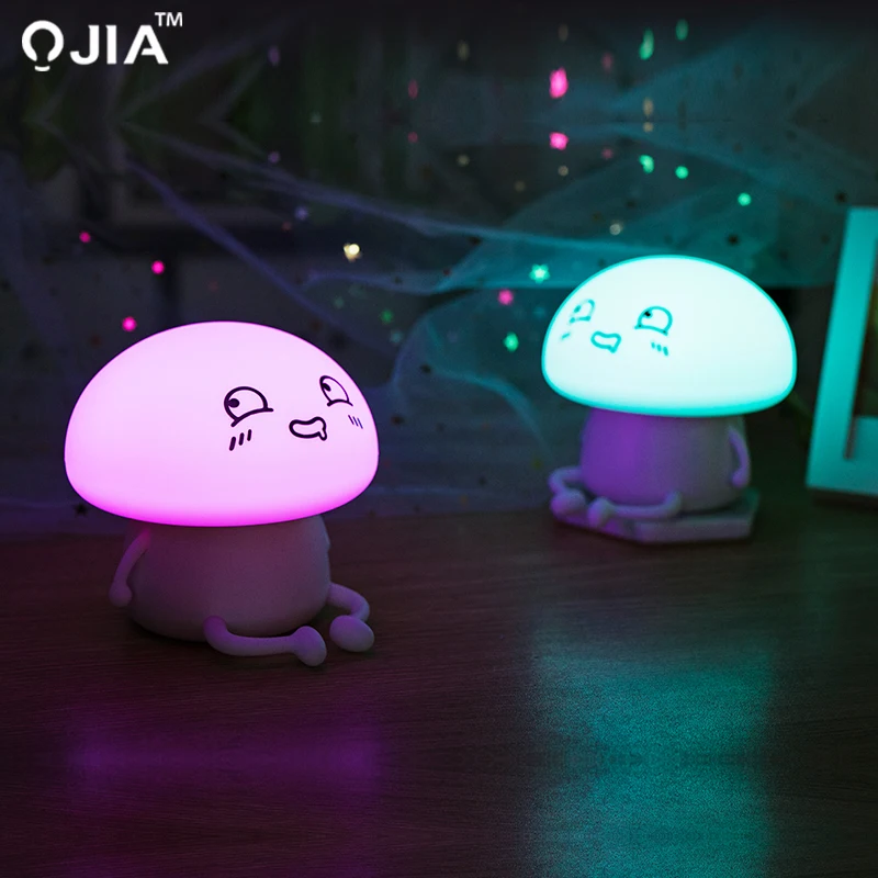 Светодиодный ночник AAA батарея секция сенсорный диммер для прикроватной спальни