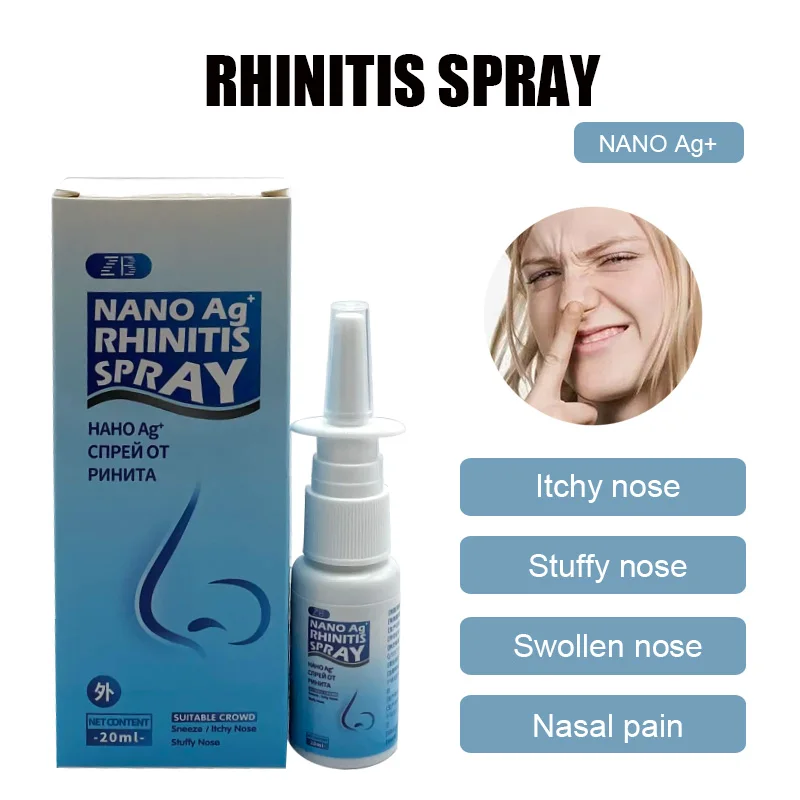 

Спрей ZB для носа, лечение хронической аллергии, ринита, синусита, назальная жидкость, загруженность носа, аллергический ринит, китайские тра...