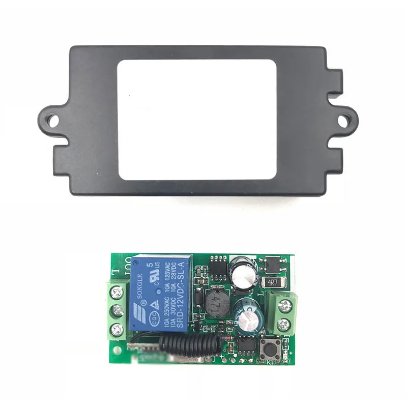 1 шт. пульт дистанционного управления приемник реле Модуль платы 433 МГц AC85V-AC220V