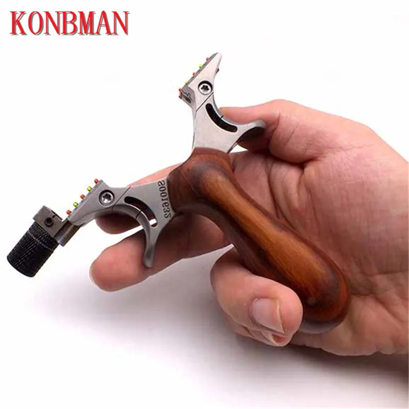 

Точный TC21 титановый сплав + деревянная Рогатка катапульта наружный охотничий стрельба строп с мощной плоской резиновой лентой