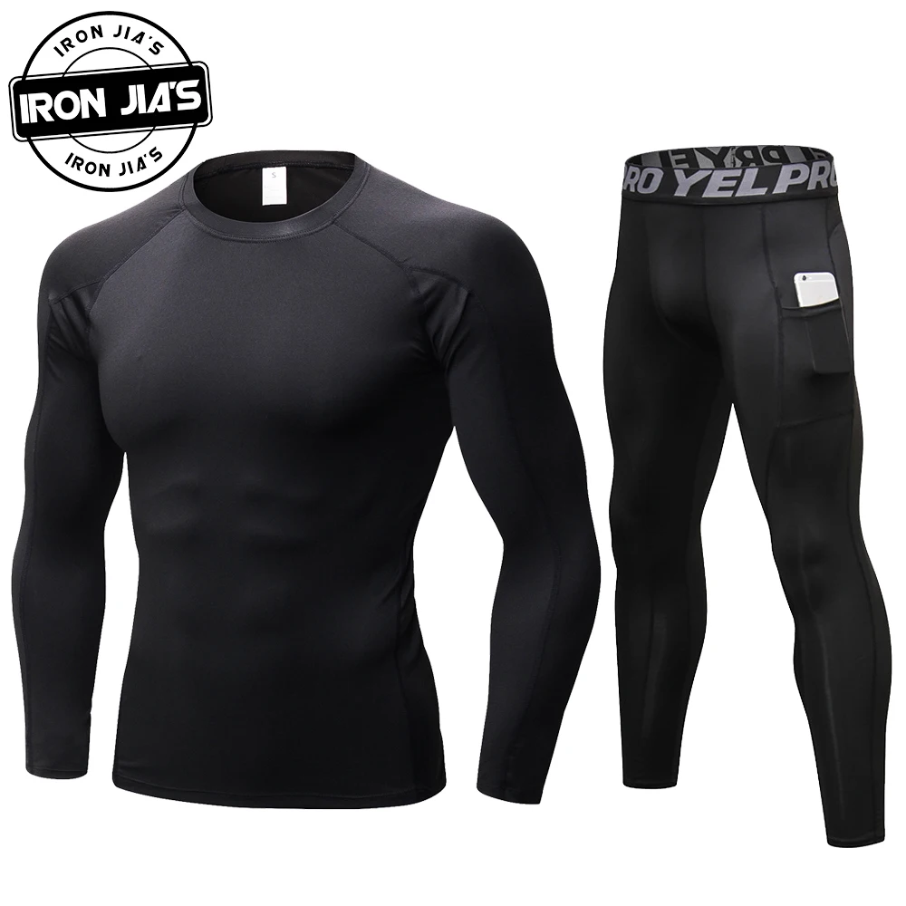 Men's T-Shirt & Tops Thermal Underwear Set Motorcycle Skiing Base Layer Warm Pants Motorbike Hiking Riding Motocross Jacket