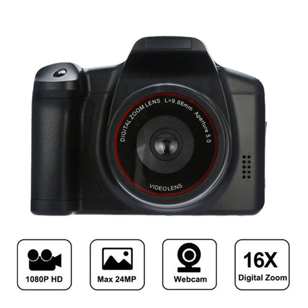 

1080P Video Digital Camera 16X Digital Zoom De Video Camera Professional Digital Camera W/3"Display With Wide-Angle Lens