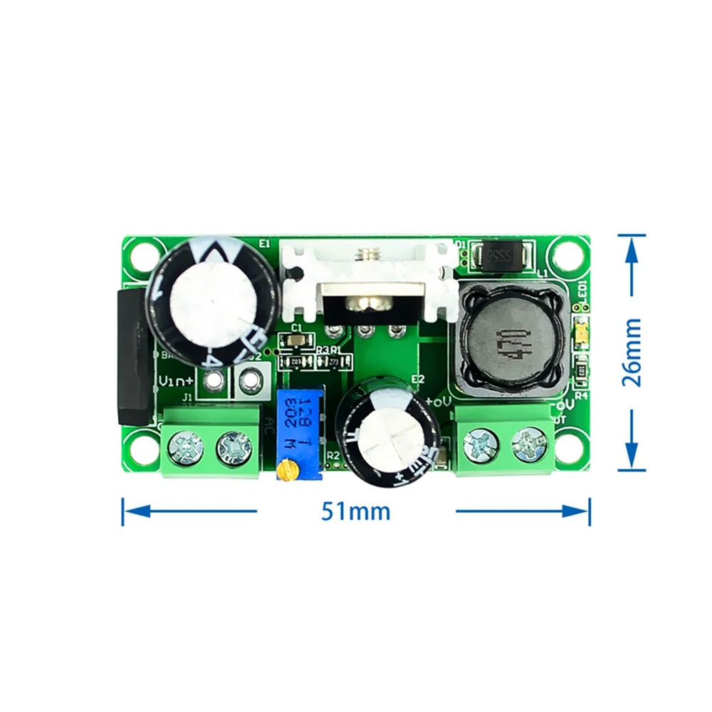 LM2596HV AC/DC понижающий преобразователь модуль питания 3v 3 V 5V 6V 9V 12V 15V 24V AC 30V DC 50V|Детали