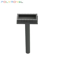 building blocks technicalal parts push broom floor brush tool 10 pcs moc compatible with brands toys for children 3836