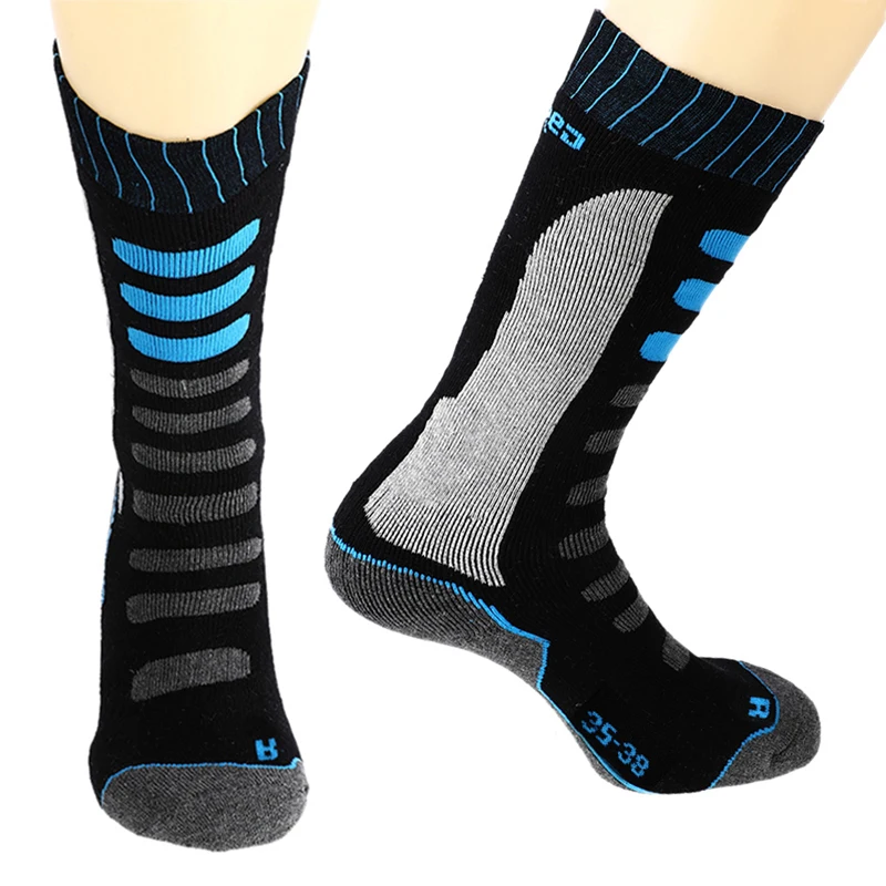 Спортивные носки для сноуборда зимние теплые лыжные термоноски толстые