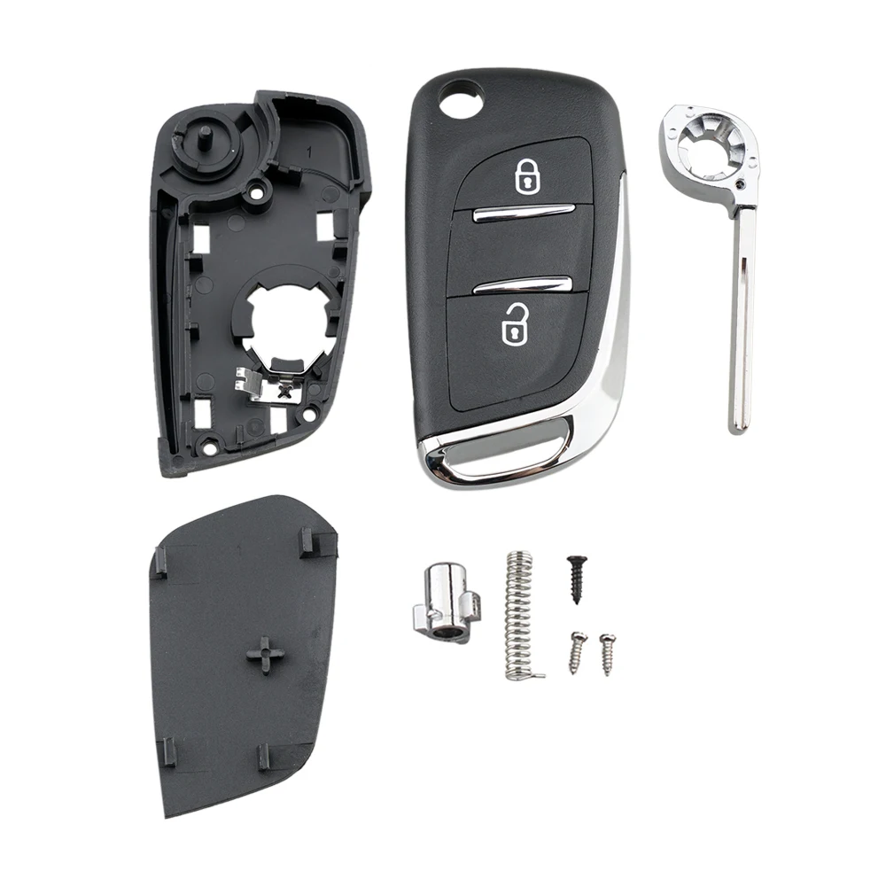 Модифицированный Чехол книжка BHKEY CE0536 для Citroen C4 C3 C2 Peugeot 207 307 407 408 308 чехол