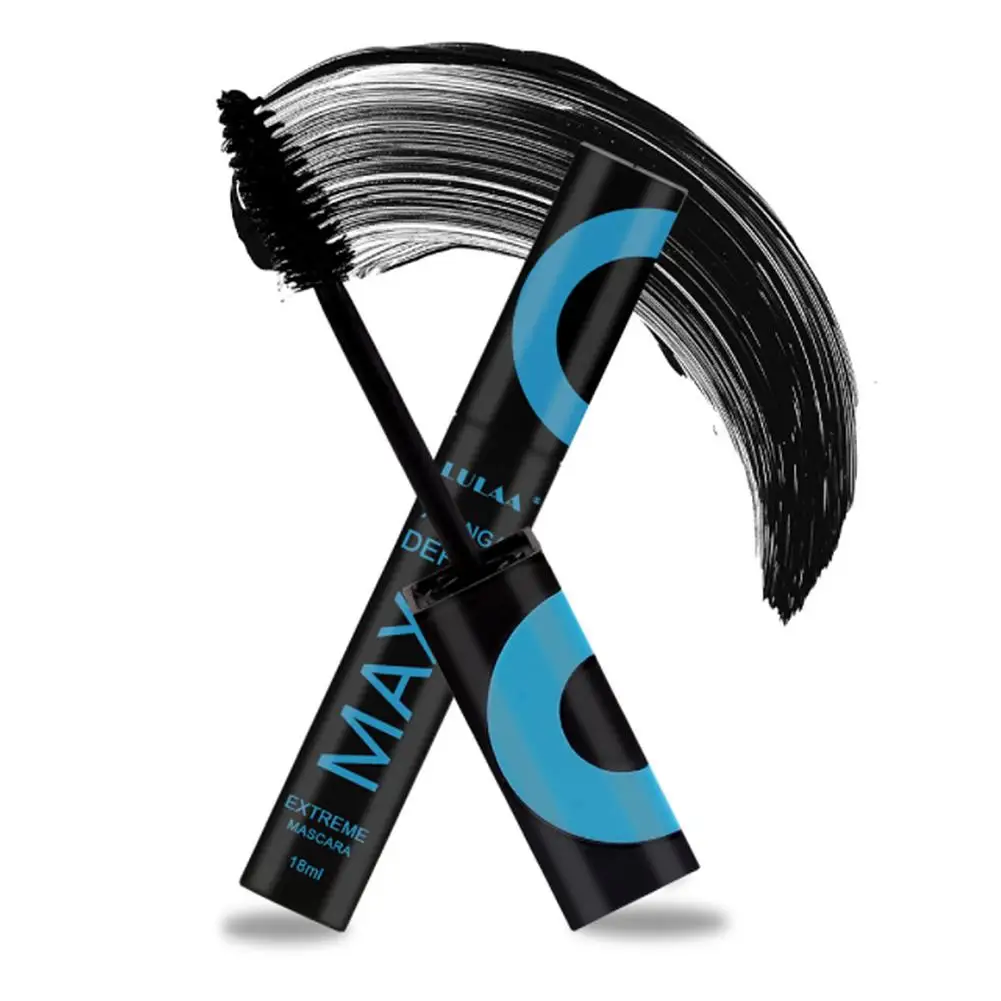 Новинка Водостойкая тушь для ресниц густая длинная не размазывает антипригарное