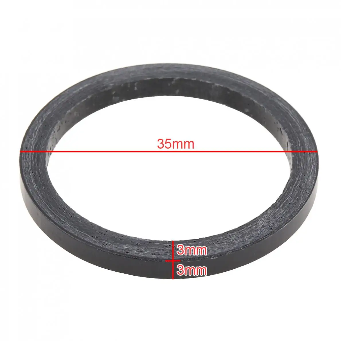 3 мм высокопрочная Велосипедная вилка из углеродного волокна с отверстием для